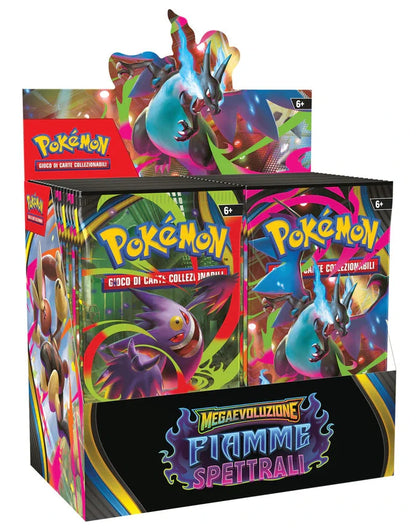 Pokémon Megaevoluzione: Fiamme Spettrali - Display da 36 Bustine (ITA)